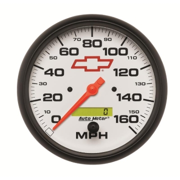 Picture of AutoMeter AM Chevy White Gauges - 5889-00406