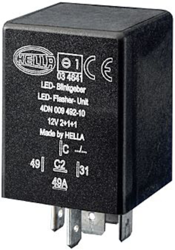 Picture of Hella Flasher Unit Light Accessories and Wiring - 009492101