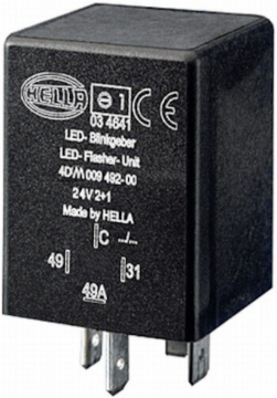 Picture of Hella Flasher Unit Light Accessories and Wiring - 009492001