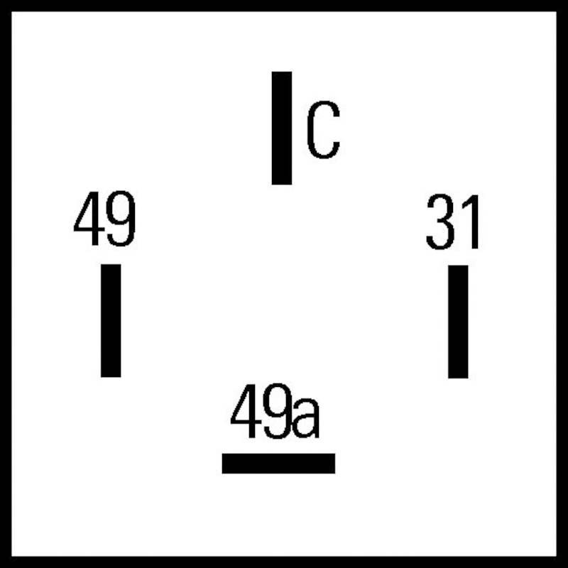 Picture of Hella Flasher Unit Light Accessories and Wiring - 009492111