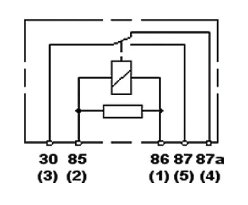 Picture of Hella Relay Connector Light Accessories and Wiring - 007794027