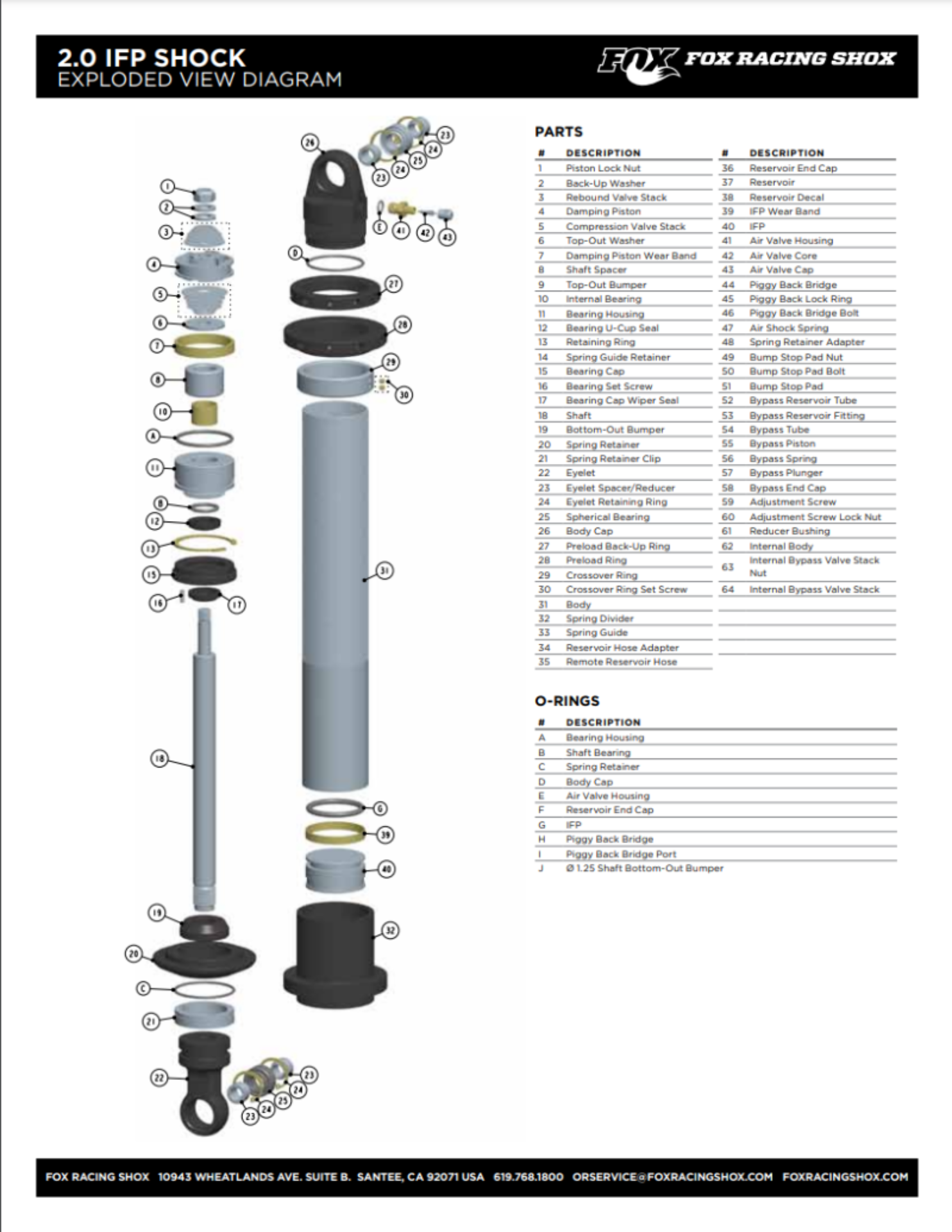 Picture of FOX Hardware - 010-00-005-A