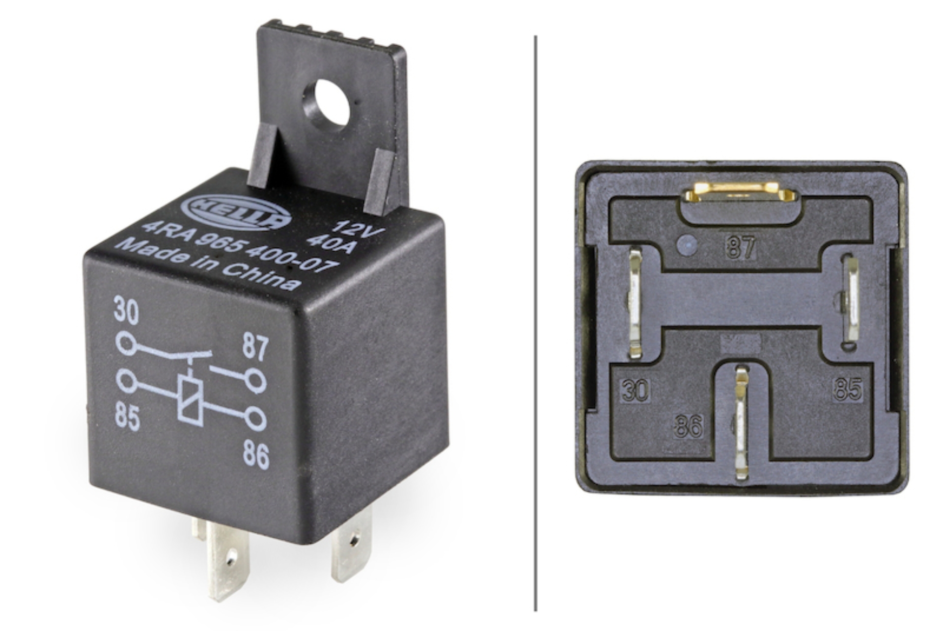 Picture of Hella Relay Connector Light Accessories and Wiring - 965400071