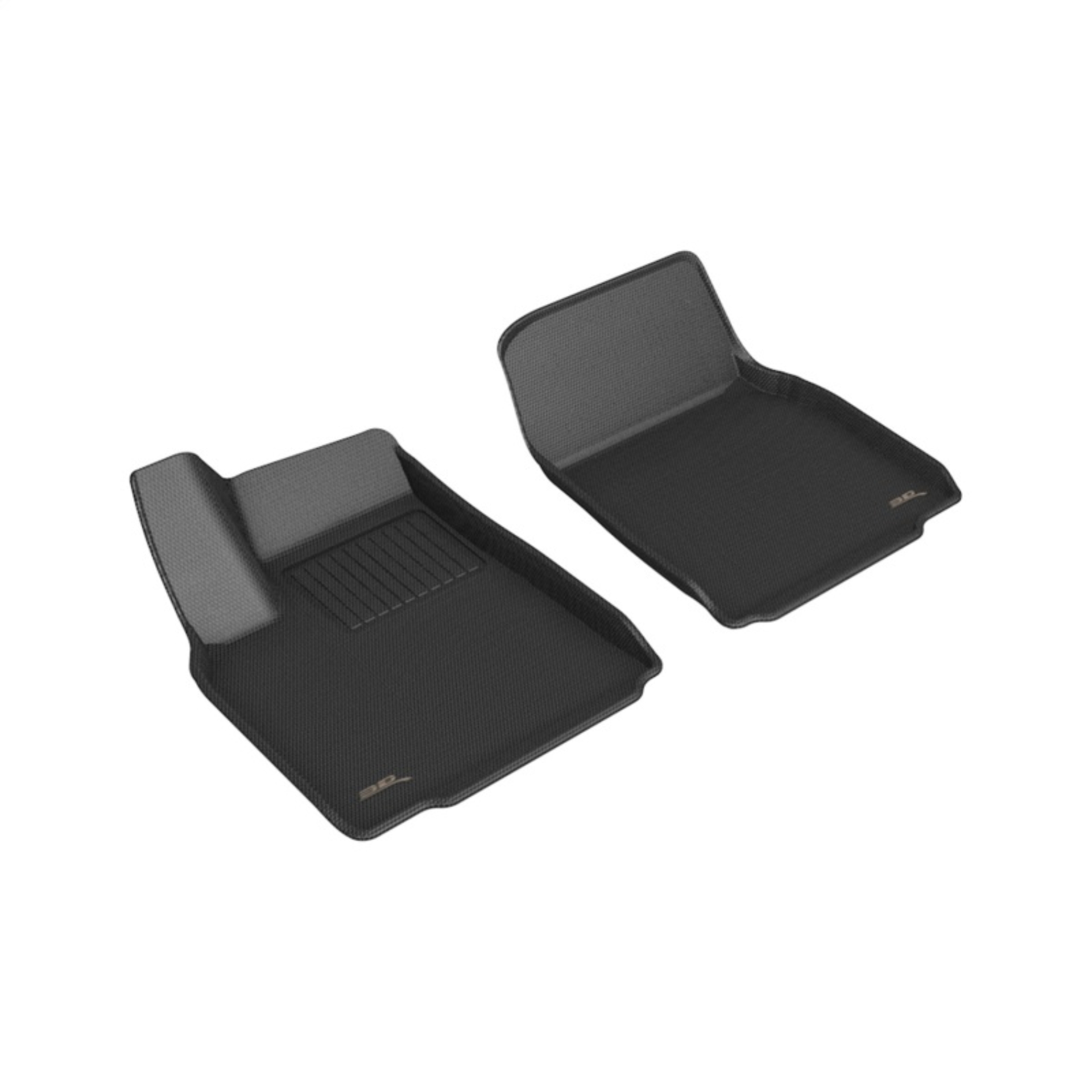 Picture of 3D MAXpider ACE Kagu-Front-Black Floor Mats - L1TL04311509