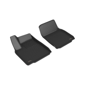 Picture of 3D MAXpider ACE Kagu-Front-Black Floor Mats - L1TL04311509