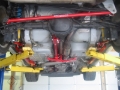 Picture of UMI Performance UMI Crossmember Reinforcements Suspension Arms & Components - 2203AS-R