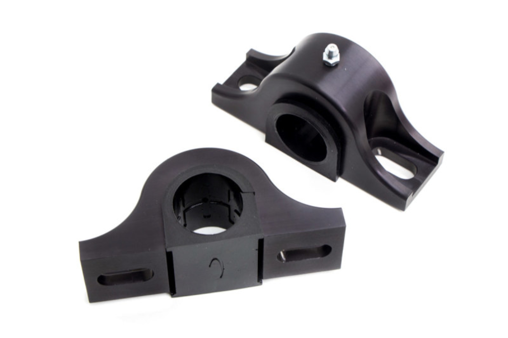 Picture of UMI Performance UMI Sway Bar Mounts Front Sway Bar Brackets - 90048-B