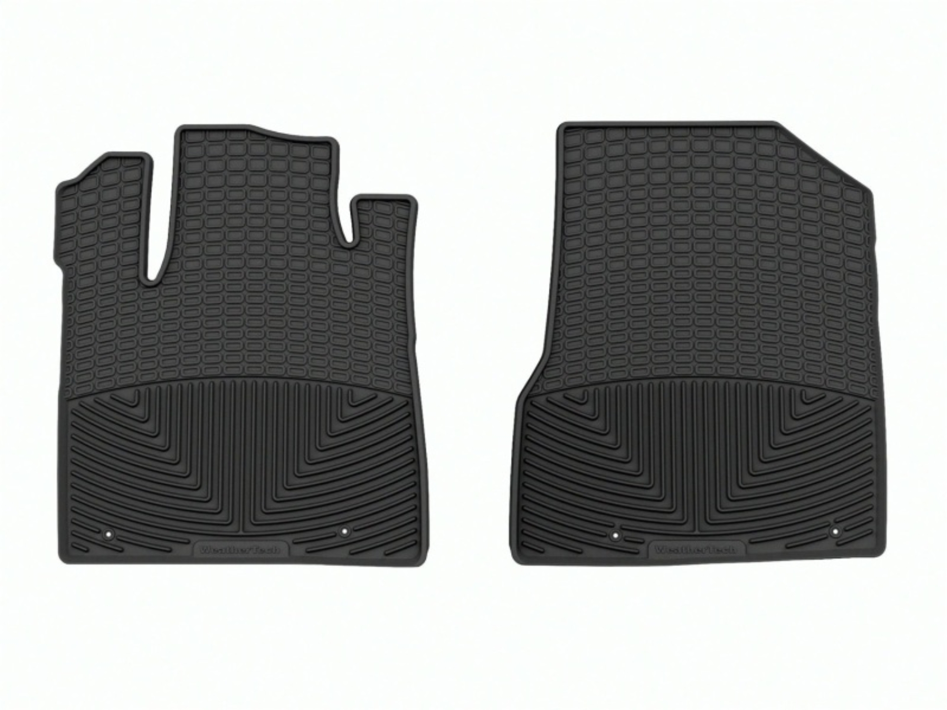 Picture of WeatherTech WT Rubber Mats-Front-Blk Floor Mats - W433