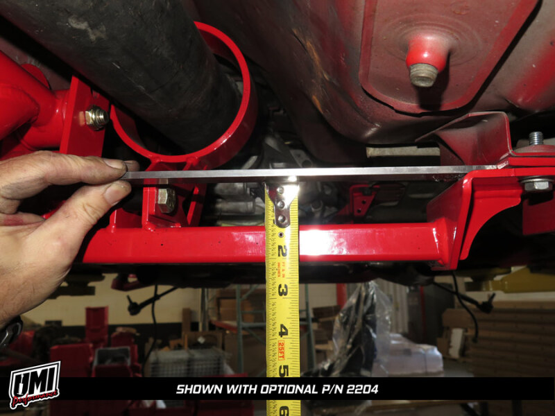 Picture of UMI Performance UMI Crossmember Reinforcements Suspension Arms & Components - 2201AS-B