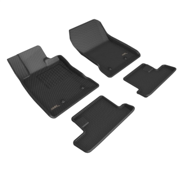 Picture of 3D MAXpider ACE Kagu-Combo-Black Floor Mats - L1TY28301509