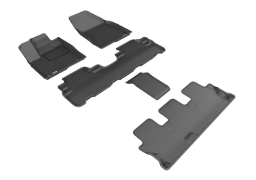 Picture of 3D MAXpider ACE Kagu-Combo-Black Floor Mats - L1TY18201509