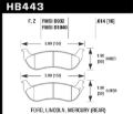 Picture of Hawk Performance HAWK DTC-30 Brake Pad Sets - HB443W.614