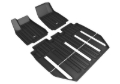 Picture of 3D MAXpider ACE Elitect-Combo-Black Floor Mats - E1TL00501809