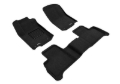 Picture of 3D MAXpider ACE Elegant-Combo-Black Floor Mats - L1MB05304709