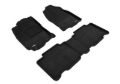 Picture of 3D MAXpider ACE Elegant-Combo-Black Floor Mats - L1TY12704709