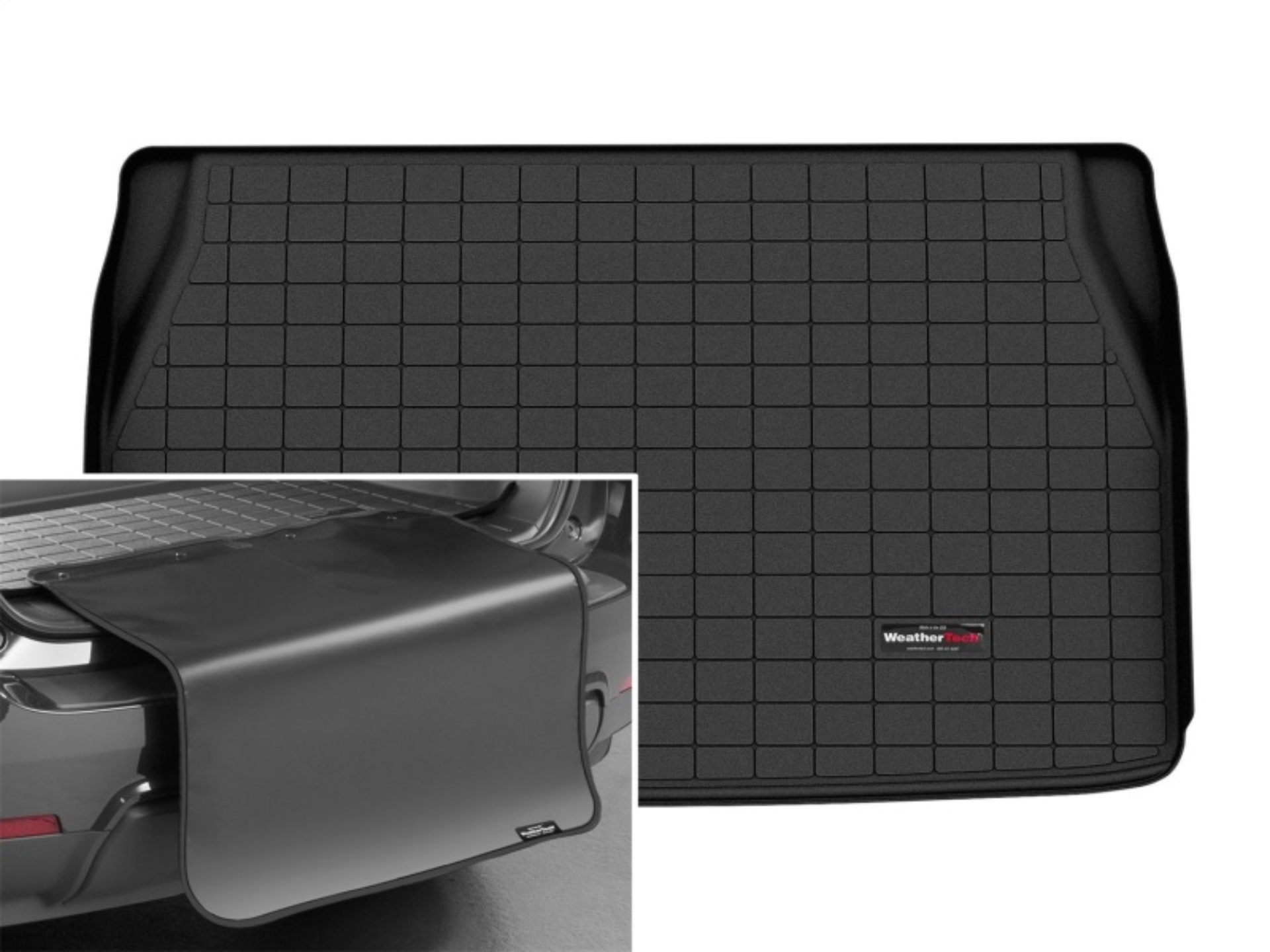 Picture of WeatherTech WT Cargo Liners-Black Floor Mats - 401461SK