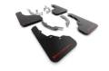 Picture of Rally Armor RAL UR Blk Flap/Rd Logo Mud Flaps - MF78-UR-BLK-RD