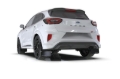 Picture of Rally Armor RAL UR Blk Flap/Wht Logo Mud Flaps - MF86-UR-BLK-WH