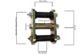 Picture of Fishbone Offroad FBO Leaf Spring Shackle Shackle Kits - FB27226