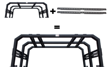 Picture of Fishbone Offroad FBO Truck Bed Rack - FB21269