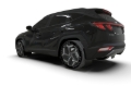 Picture of Rally Armor RAL UR Blk Flap/Met. Blk Logo Mud Flaps - MF75-UR-BLK-MBK