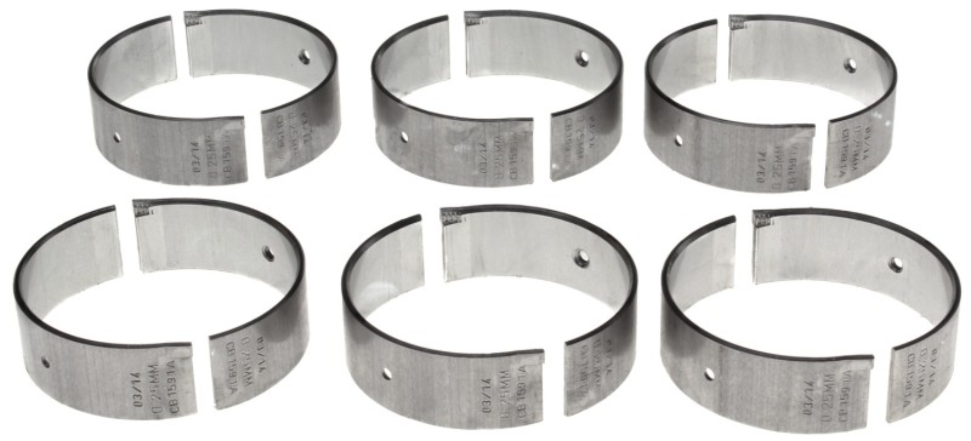 Picture of Clevite CLE Con Rod Bearing Set - CB1591A25MM(6)