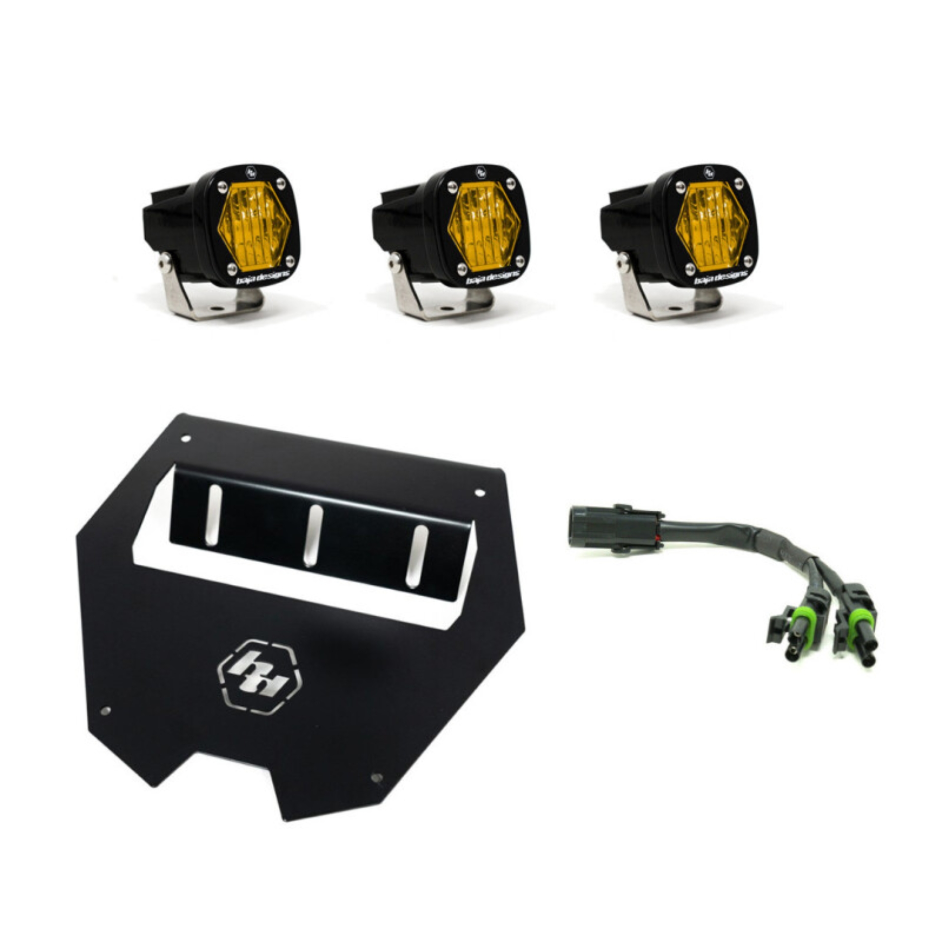 Picture of Baja Designs BAJ Powersports Squadron R Pro Light Kits Light Bars & Cubes - 448099