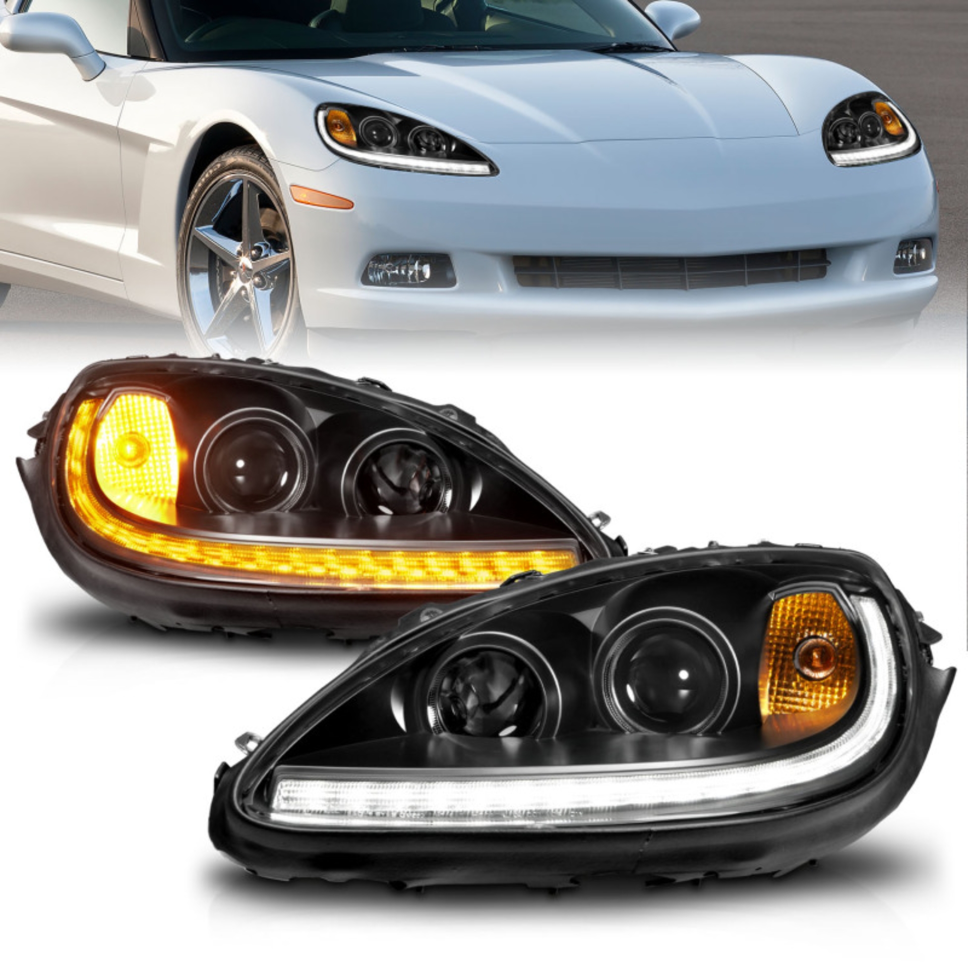 Picture of ANZO ANZ LED/Projector Headlights - 121571