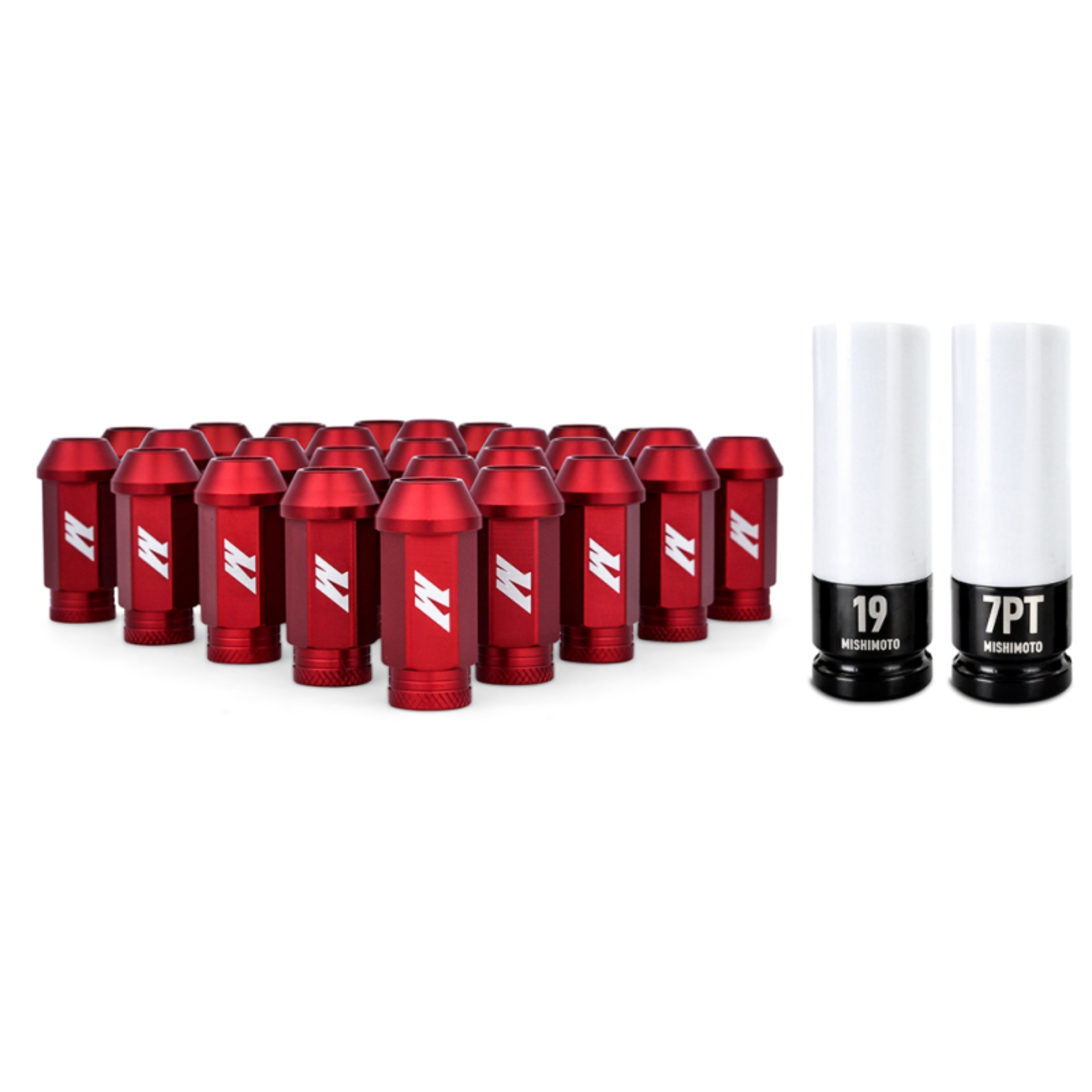 Picture of Mishimoto MM Lug Nuts-Locking - MMLG-15-27LRD