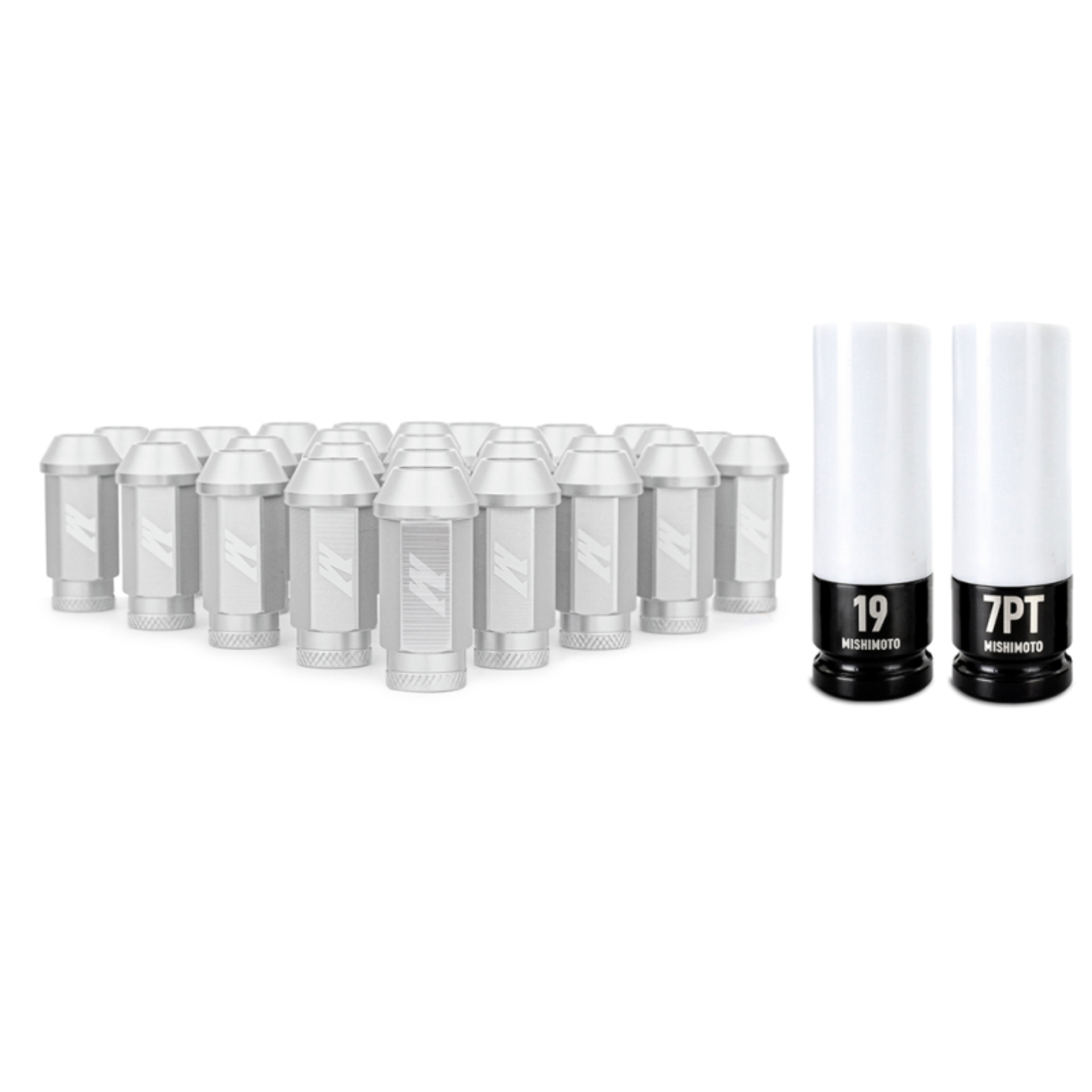 Picture of Mishimoto MM Lug Nuts-Locking - MMLG-15-27LSL
