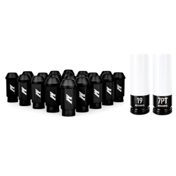 Picture of Mishimoto MM Lug Nuts-Locking - MMLG-125-20LBK