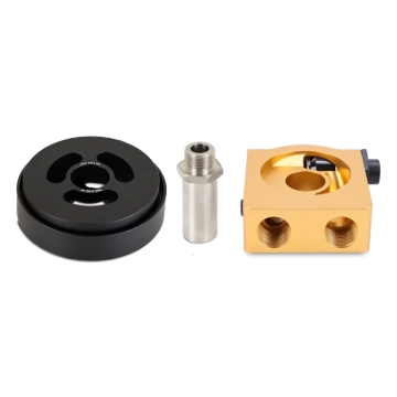 Picture of Mishimoto MM Oil Sandwich Plates Oil Filter Blocks - MMOCA-BRZ-13T