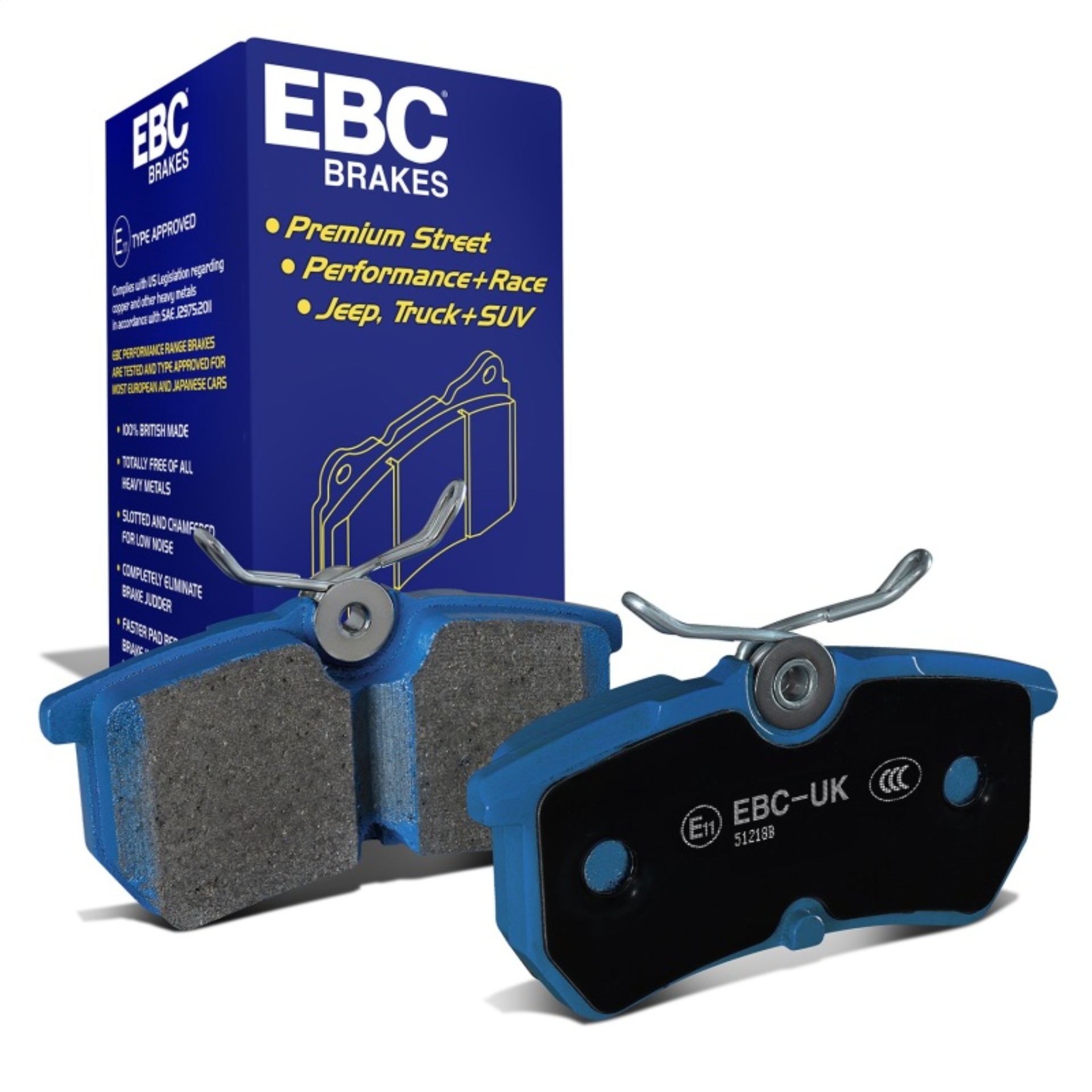 Picture of EBC Bluestuff Brake Pad Sets - DP51218B