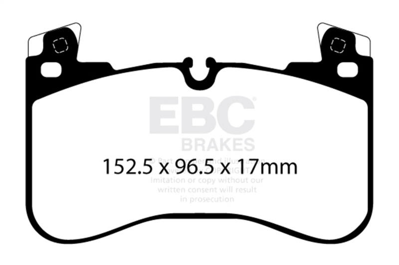 Picture of EBC Extra Duty Brake Pad Sets - ED92401