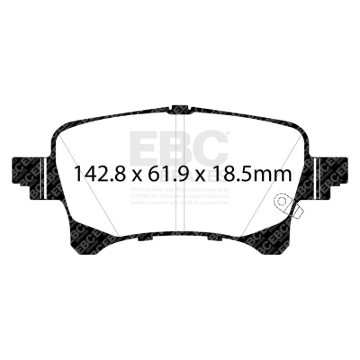 Picture of EBC Extra Duty Brake Pad Sets - ED93093