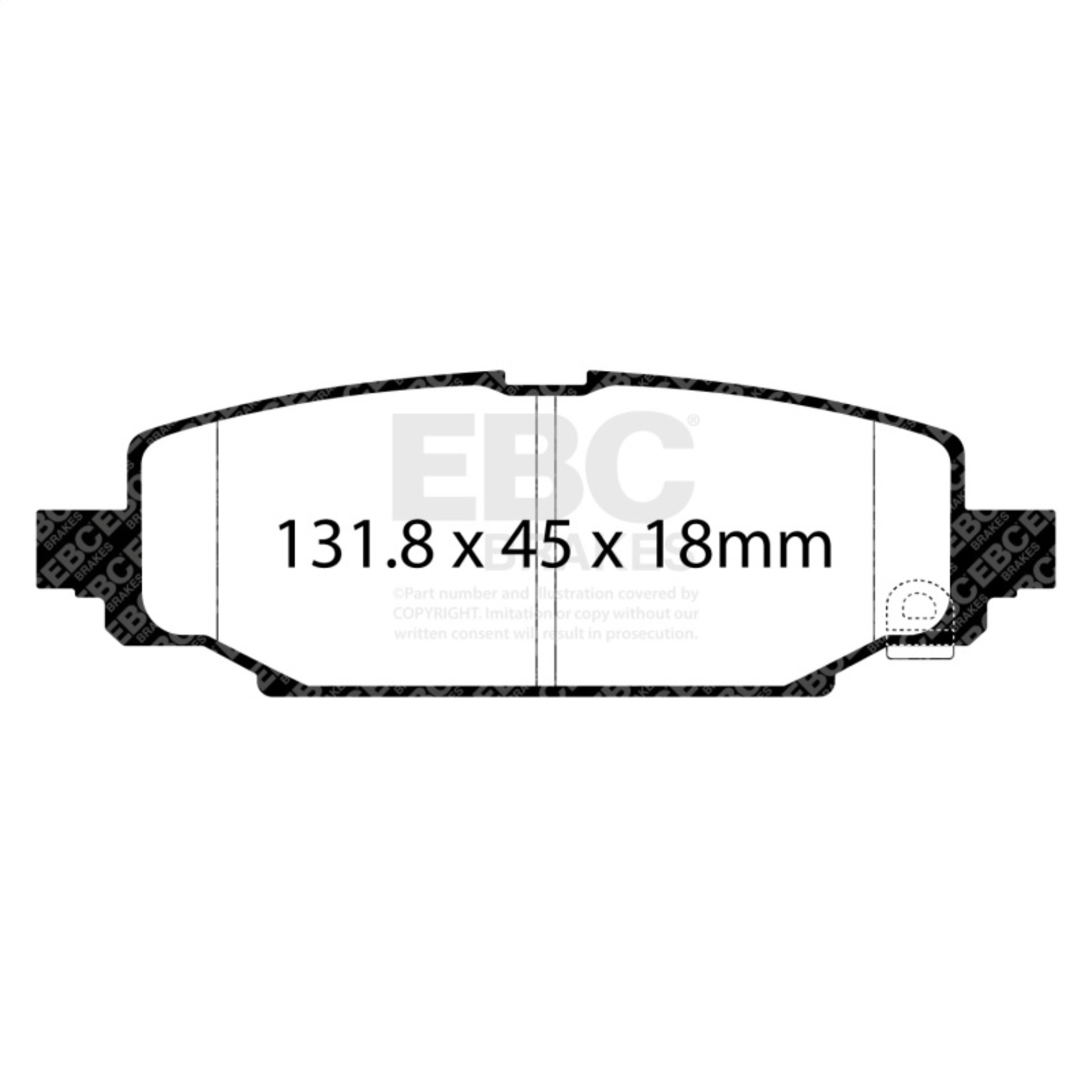 Picture of EBC Extra Duty Brake Pad Sets - ED93101
