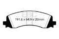 Picture of EBC Extra Duty Brake Pad Sets - ED93124