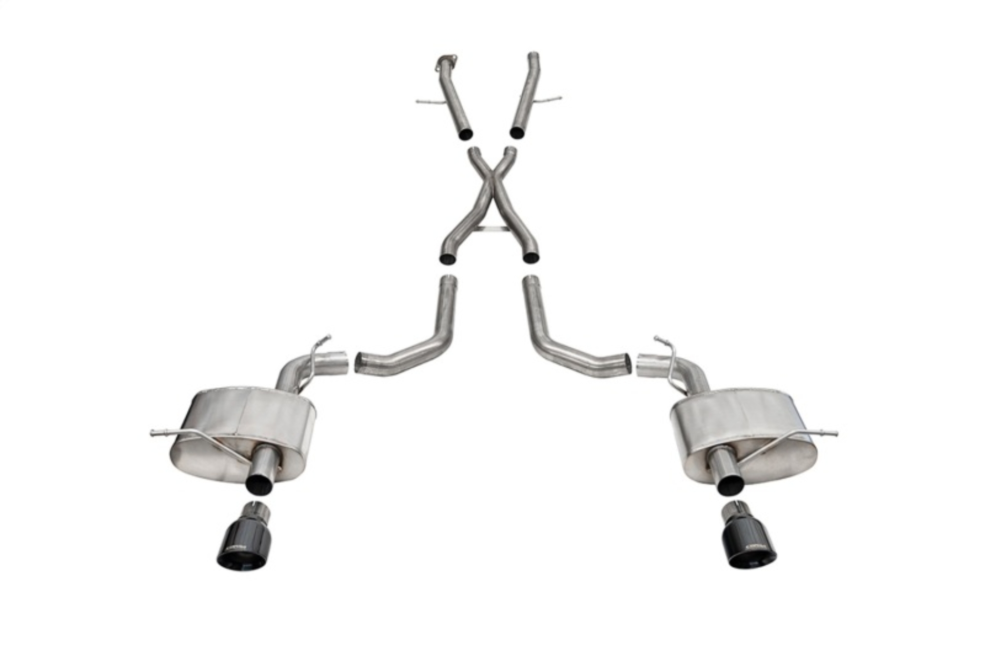 Picture of CORSA Performance COR Cat-Back Xtreme - 21196BLK