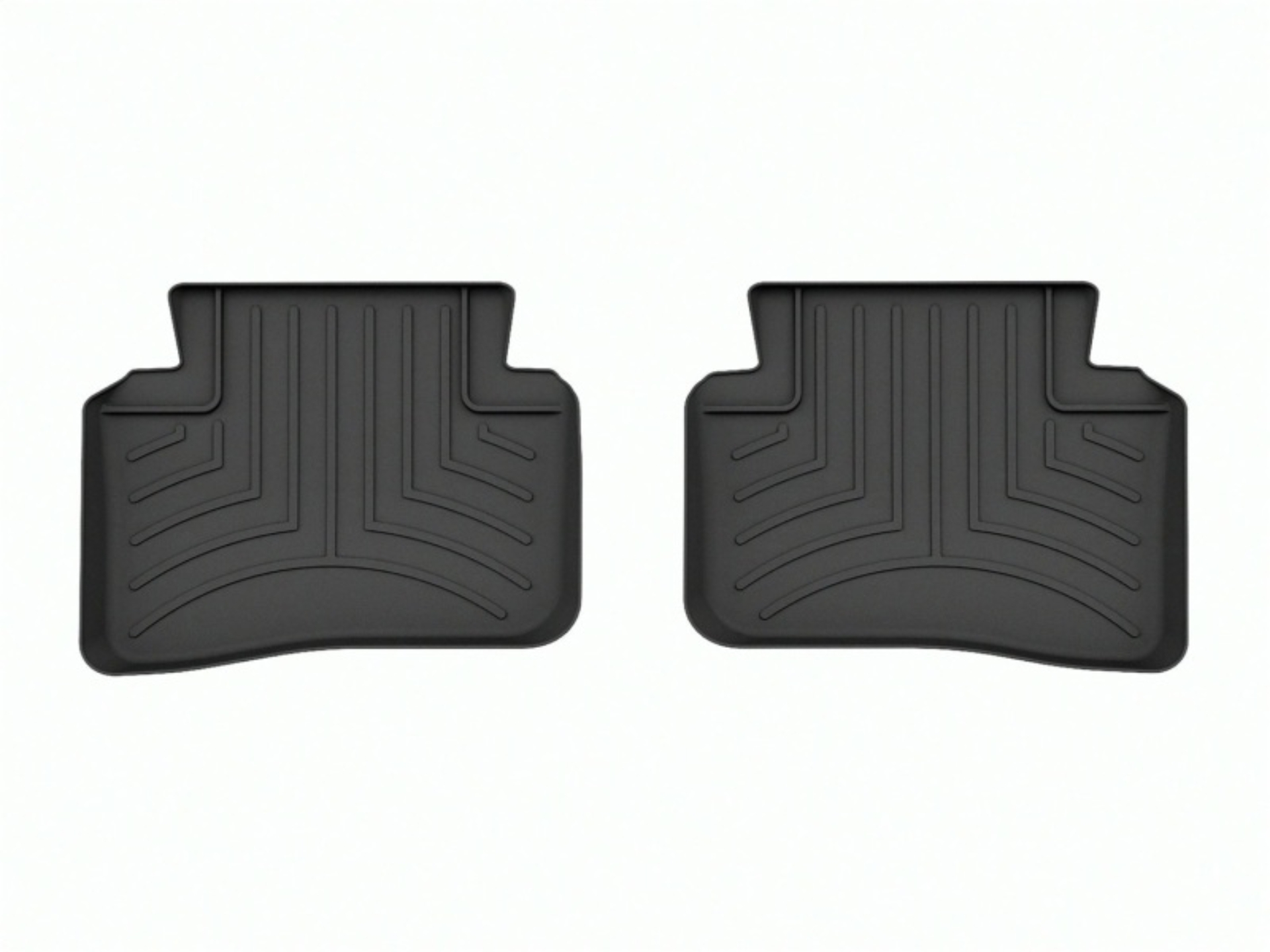 Picture of WeatherTech WT FloorLiner-Rear-Blk Floor Mats - 4417412