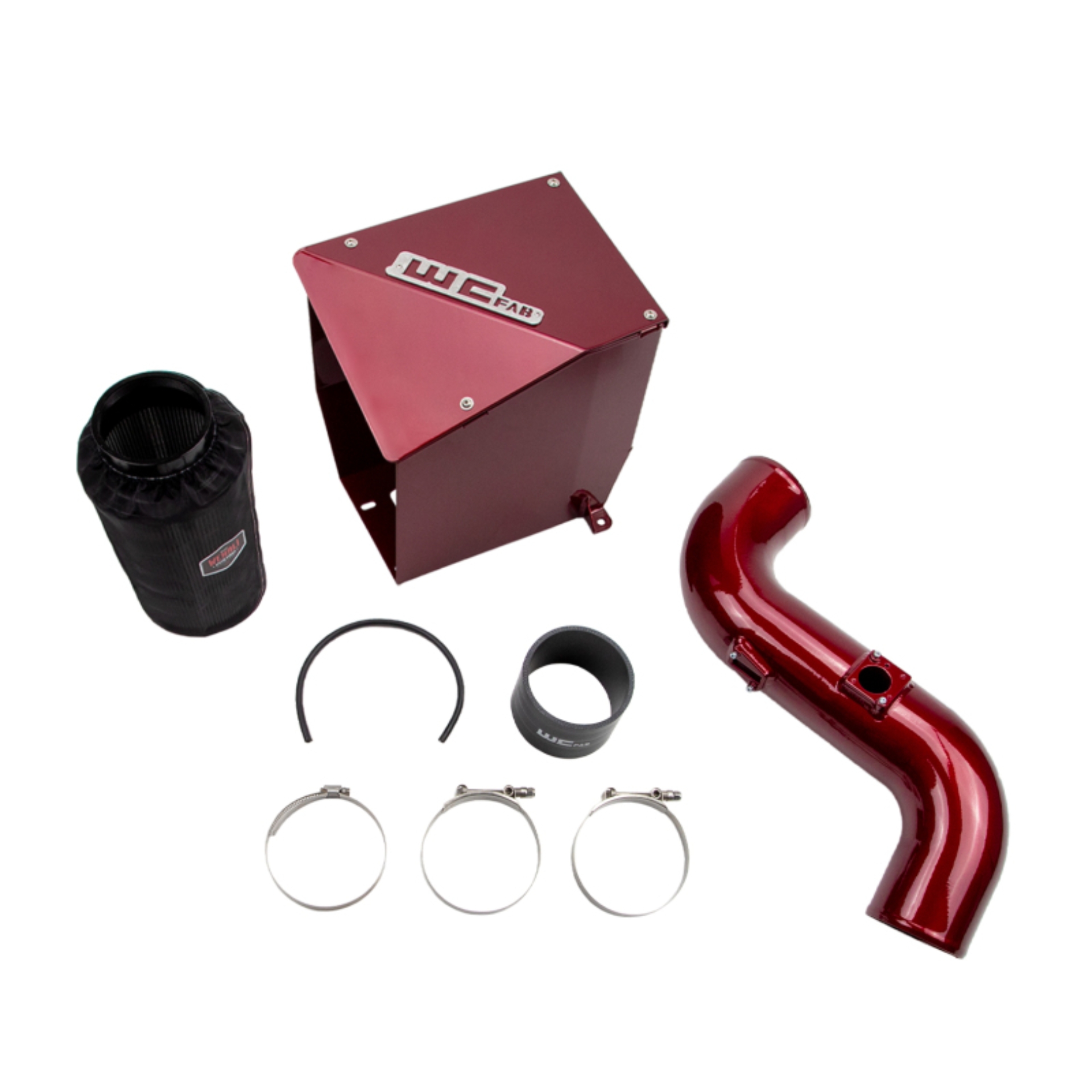 Picture of Wehrli WCF Intake Kit Cold Air Intakes - WCF100194-RED