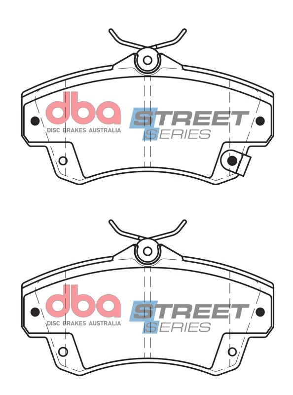 Picture of DBA Street Series Brake Pads - DB1855SS