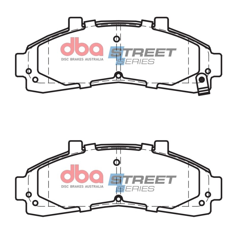 Picture of DBA Street Series Brake Pads - DB7532SS