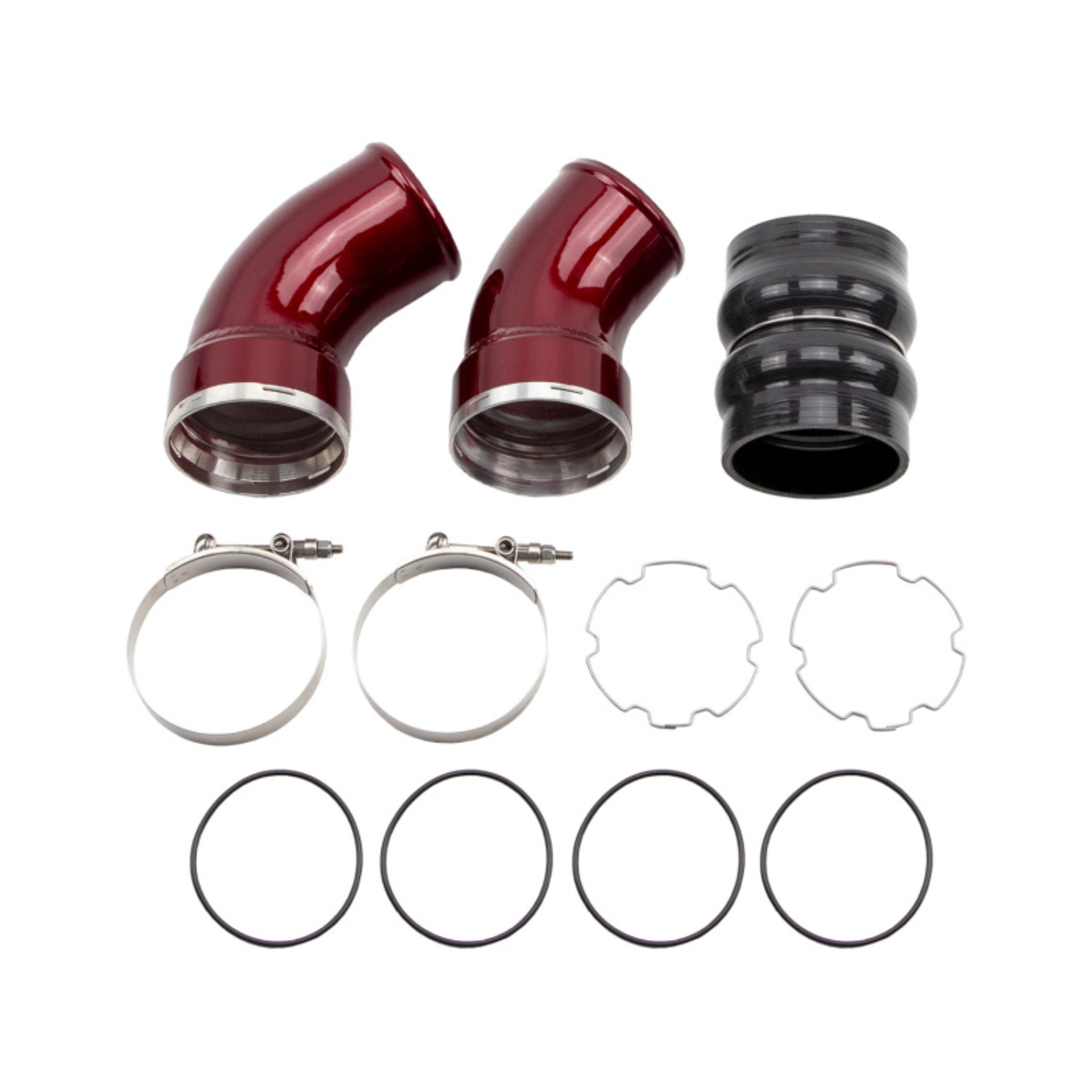 Picture of Wehrli WCF Intercooler Pipes Intercooler Pipe Kits - WCF100367-RED