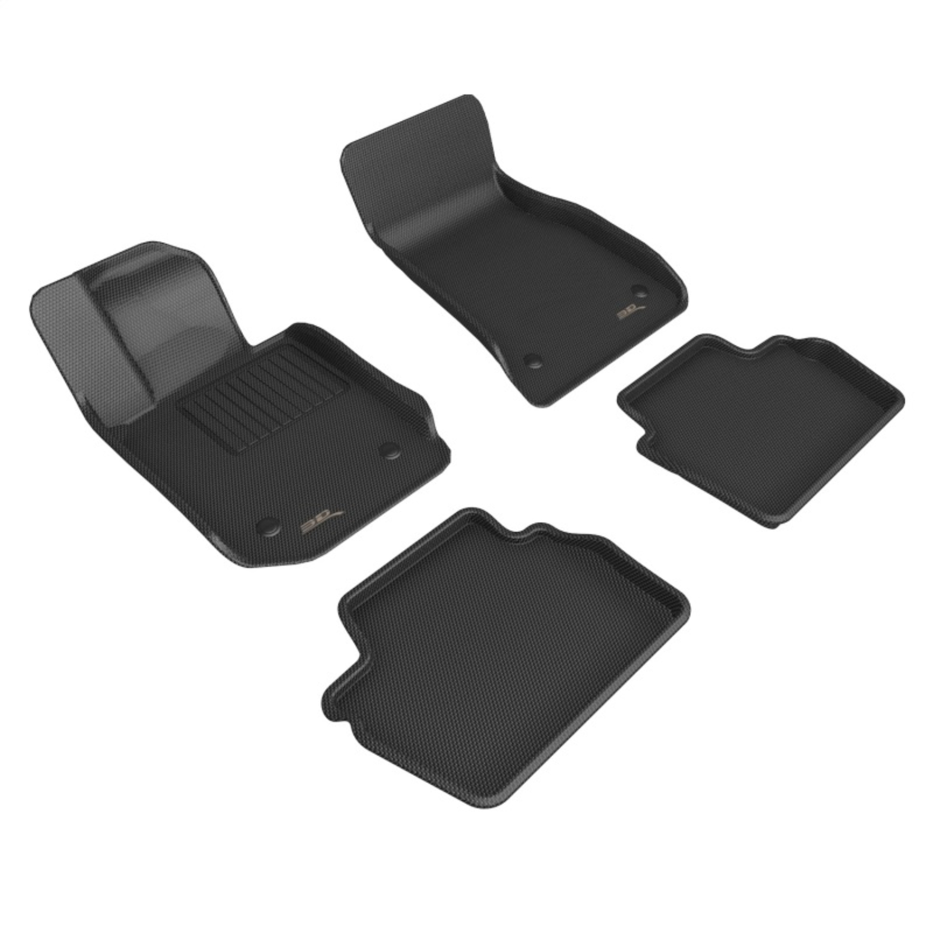 Picture of 3D MAXpider ACE Kagu-Combo-Black Floor Mats - L1BM12001509