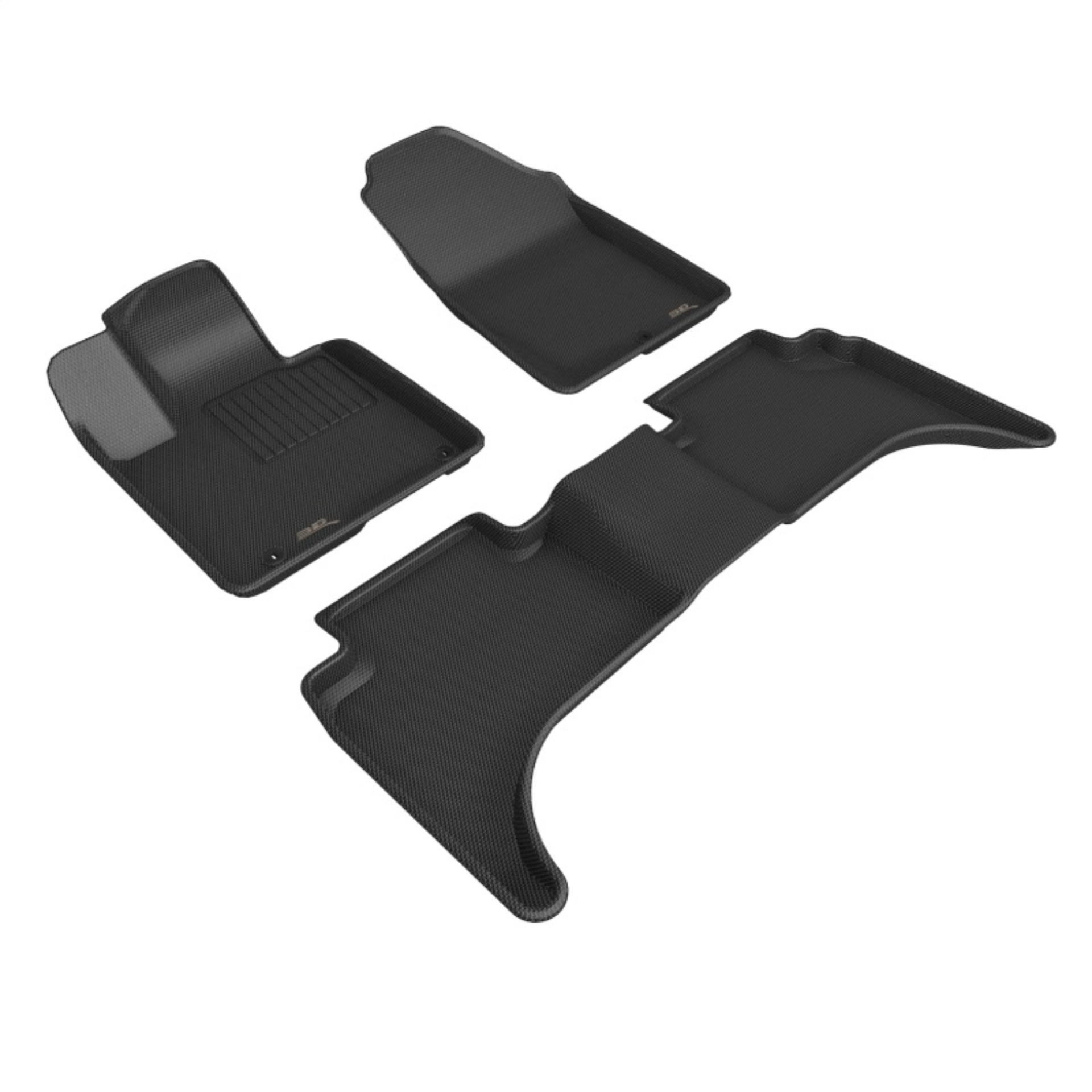 Picture of 3D MAXpider ACE Kagu-Combo-Black Floor Mats - L1HY11801509