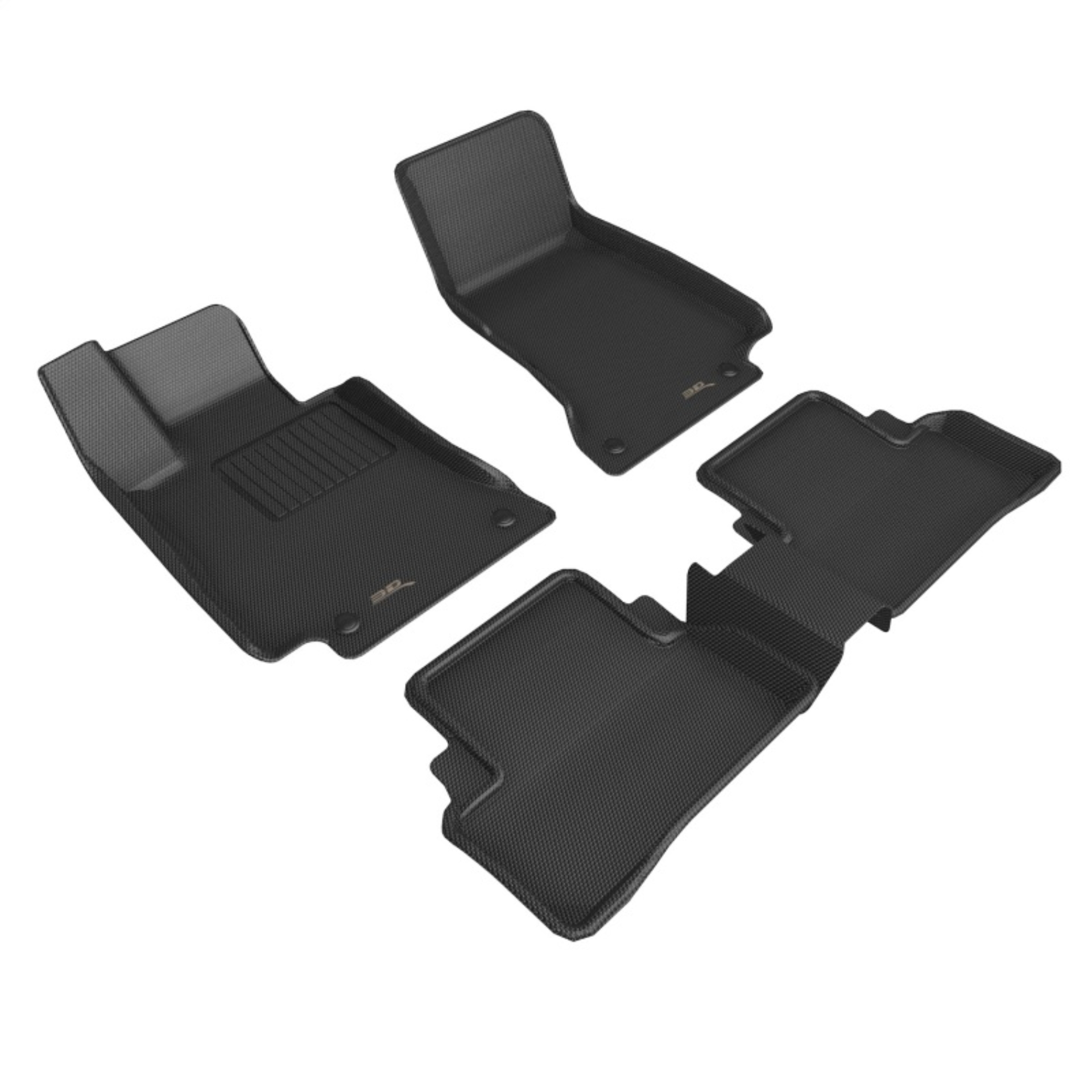 Picture of 3D MAXpider ACE Kagu-Combo-Black Floor Mats - L1MA00001509