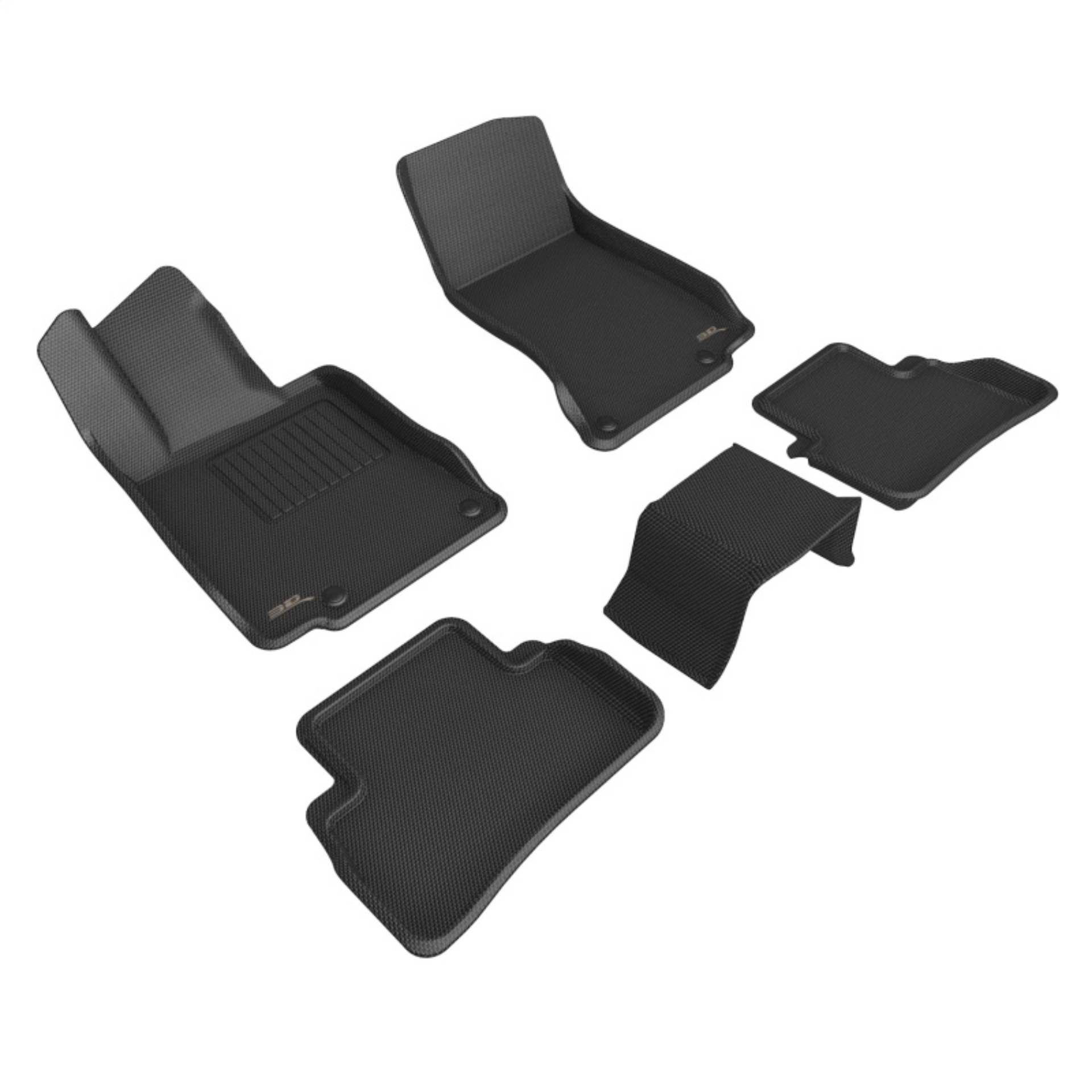 Picture of 3D MAXpider ACE Kagu-Combo-Black Floor Mats - L1MB15801509