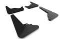 Picture of Rally Armor RAL UR Blk Flap/Met. Blk Logo Mud Flaps - MF101-UR-BLK-MBK