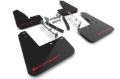 Picture of Rally Armor RAL UR Blk Flap/Rd Logo Mud Flaps - MF89-UR-BLK-RD