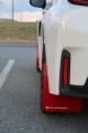 Picture of Rally Armor RAL UR Red Flap/Wht Logo Mud Flaps - MF89-UR-RD-WH